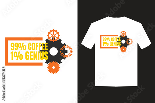 Engineering student modern slogan t-shirt design