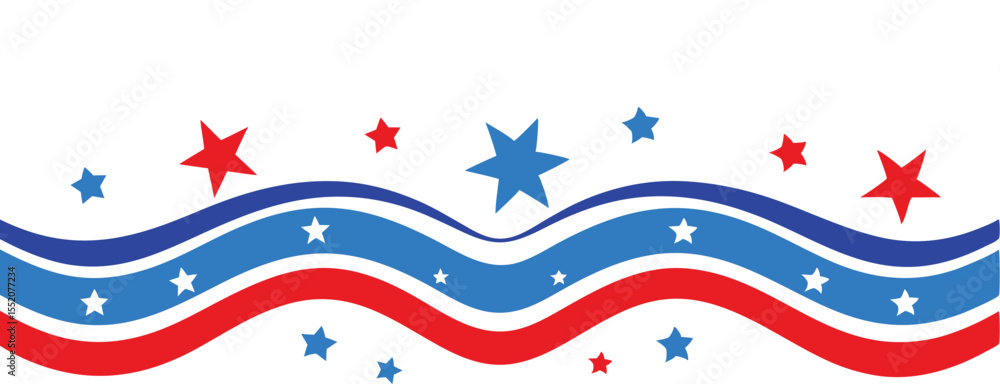 Fototapeta premium american flag background