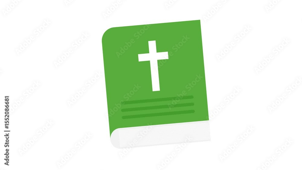Holy bible religious book faith cross scripture worship spiritual icons video Holy bible religious book faith cross scripture worship spiritual icons video