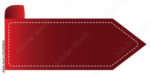 Colored bookmarks vector design isolated element