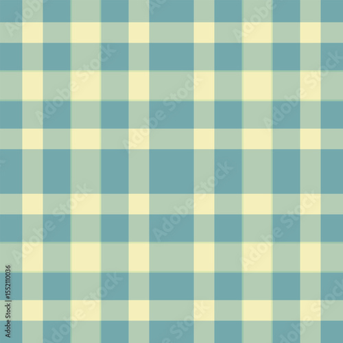 Realistic seamless fabric textile, finish pattern background check. Invitation tartan vector plaid texture in light and pastel colors.