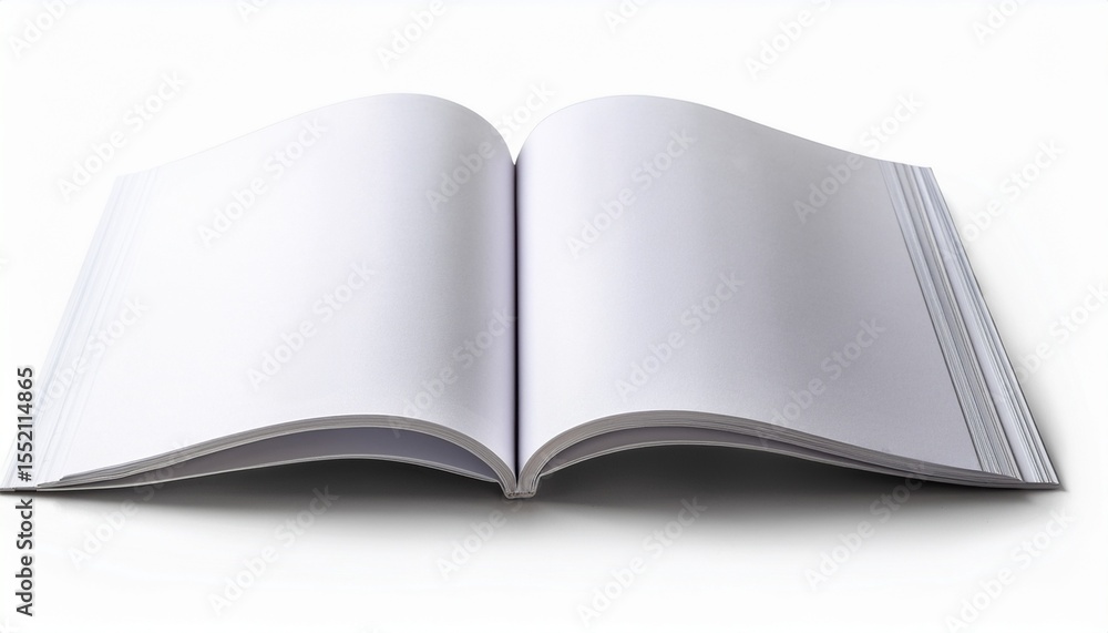 open magazine or book cover mockup design isolated on white background blank template for presentation a publisher notebook catalogs brochures magazines diary journal booklet or publication open magazine or book cover mockup design isolated on white background blank template for presentation a publisher notebook catalogs brochures magazines diary journal booklet or publication