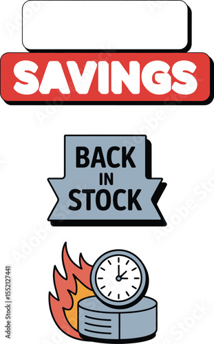 Eye Catching Marketing Graphics to Entice and Engage Potential Customers with Deals and a Sense of Urgency and Scarcity