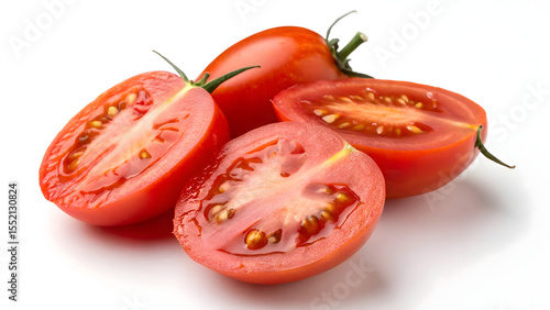 tomato isolated on white background
