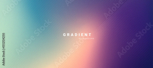 Abstract gradient background with vibrant color blend and line texture