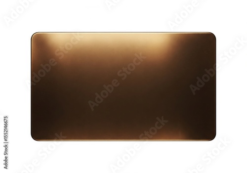 Bronze Plaque with Subtle Lighting
