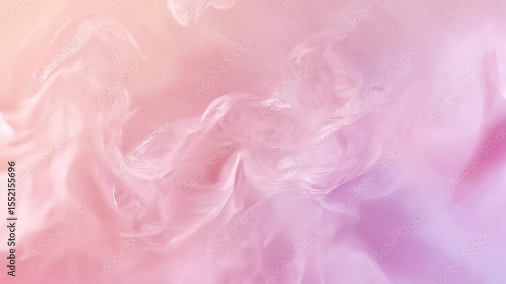 Delicate wisps of pink smoke swirl in a surreal setting, seamlessly merging into a soft pastel gradient
Delicate wisps of pink smoke swirl in a surreal setting, seamlessly merging into a soft pastel gradient