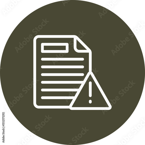 Brief Vector Line Icon Design