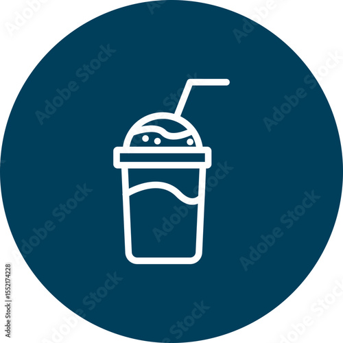 Frappe Vector Line Icon Design