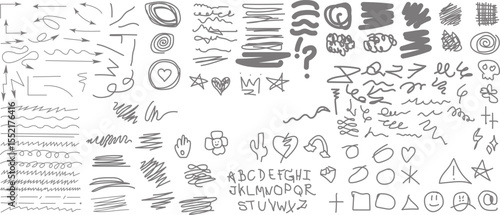 scribbles