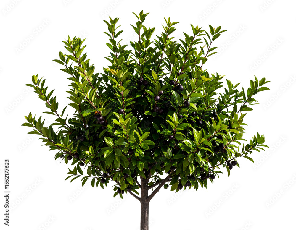 Fototapeta premium Firefly_PNG Tree plant fruit leaf. a