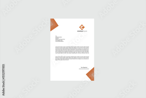 Print rady,letter hade,business letter hade,corporate letter hade
