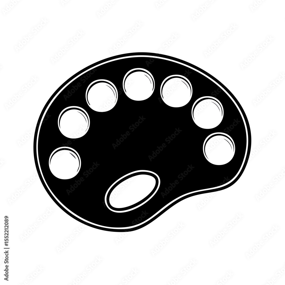 Fototapeta premium Abstract Illustration of Curved Lines on Black Background for Technology Designs