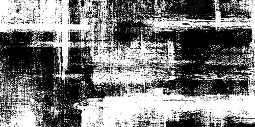 Seamless brutalist grid pattern with distressed dirt overlay texture for bold design