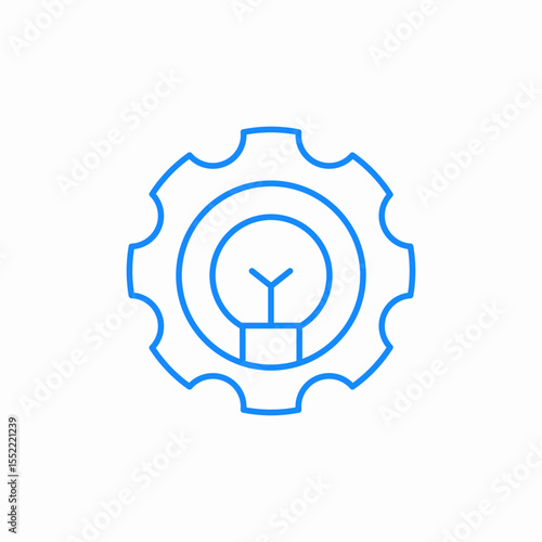 settings app icon sign vector