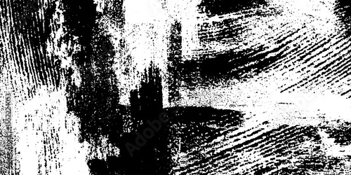 Seamless hand drawn grid pattern with smudges for artistic backgrounds