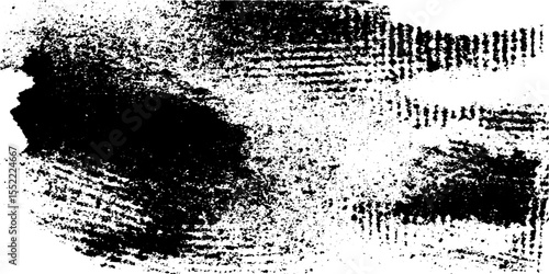 Chaotic ink splatter texture for distressed design and artistic overlay
