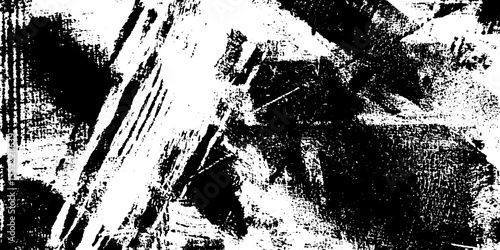 Seamless punk show poster design with ransom note typography texture