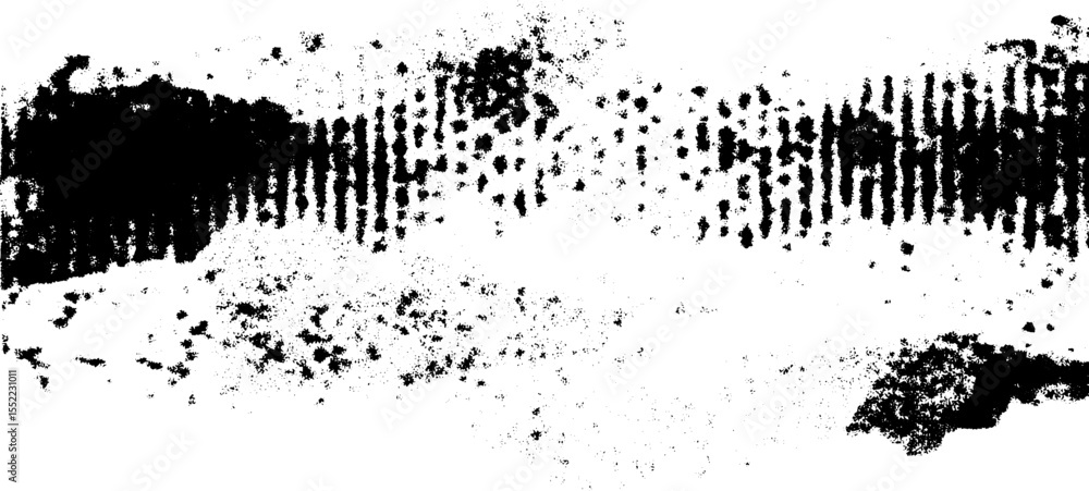 Obraz premium Seamless rough grunge design with photocopy stripes for artistic backgrounds