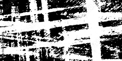 Seamless grunge torn paper texture with tic tac toe pattern for artistic design