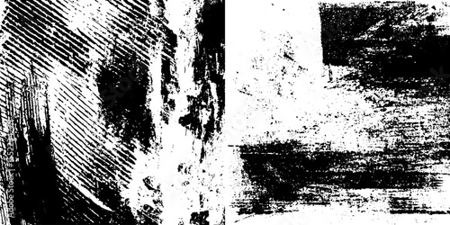 Dynamic underground gig flyer design with seamless noise patterns for artistic distress effects