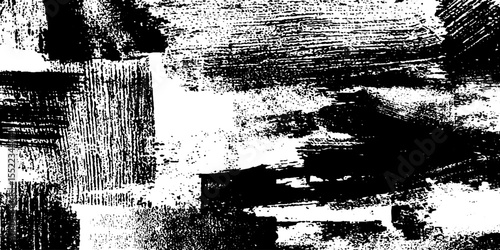 Abstract seamless grunge collage with offset photos for artistic design layouts