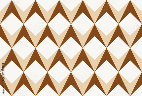 Seamless abstract geometric pattern. Vector Illustration.