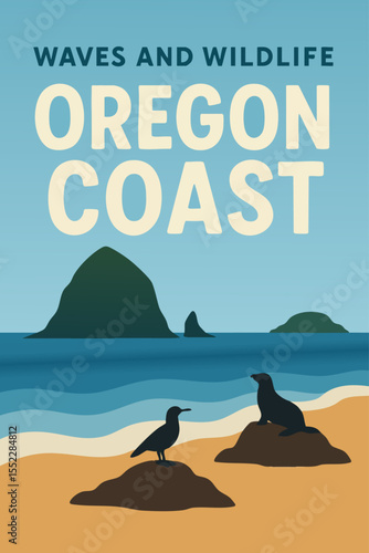 Oregon Coast Wildlife and Scenic Ocean Views