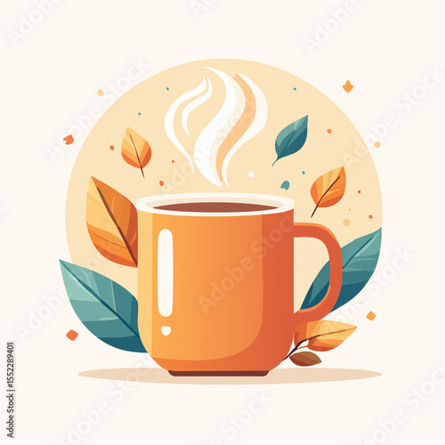 Matin doux : tasse de chaleur