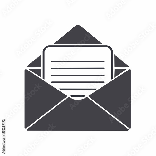 Courrier stylisé