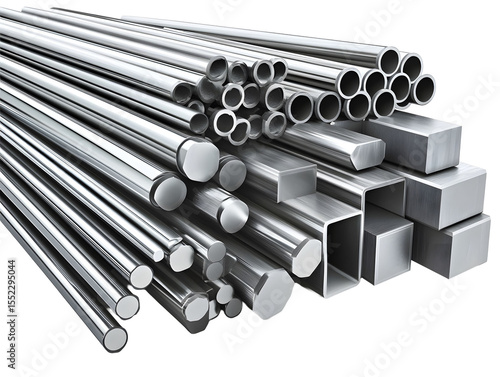 steel on transparent Background