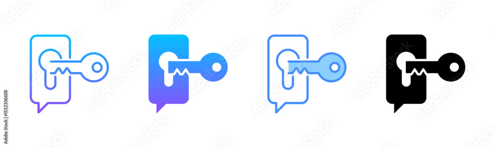 Unveiling Multi Style Icon Set Unveiling Multi Style Icon Set