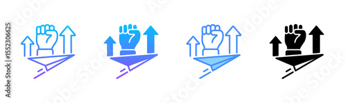 Revolution Multi Style Icon Set