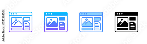 Format Multi Style Icon Set