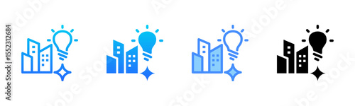 Artificial Intelligence Multi Style Icon Set