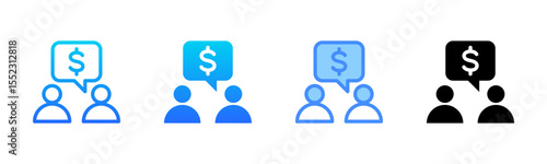 Consultant Multi Style Icon Set