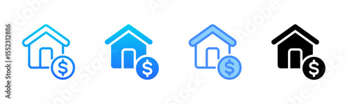 Price Multi Style Icon Set