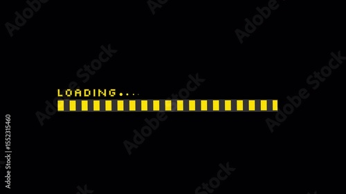 8 bit loading game
