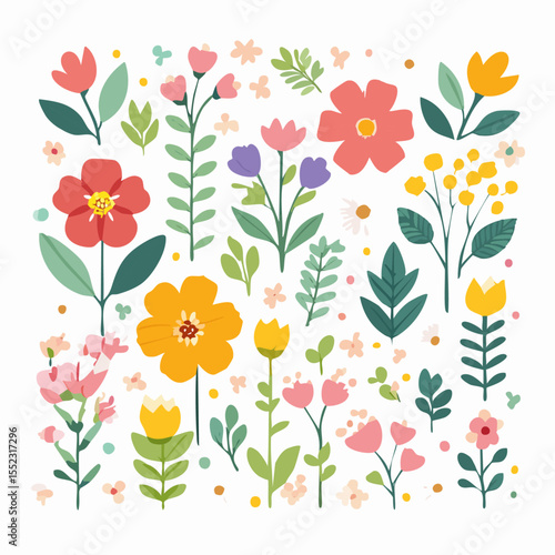 Various Kinds of Flowers 々な種類の花 1