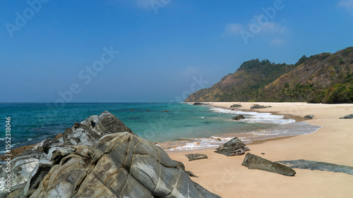 Ngwe Saung Beach, west coast of Myanmar