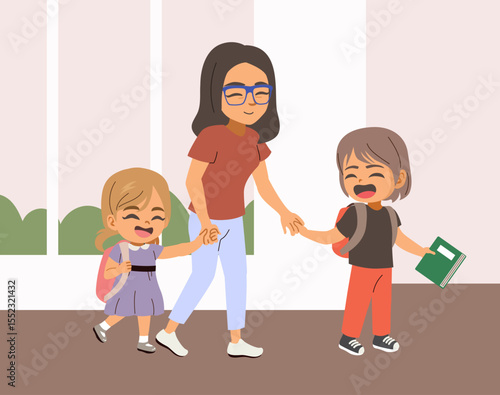 Vector illustration cartoon...