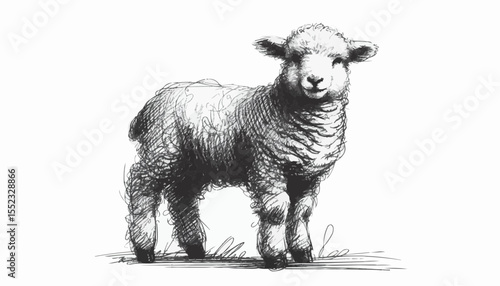 black and white sheep