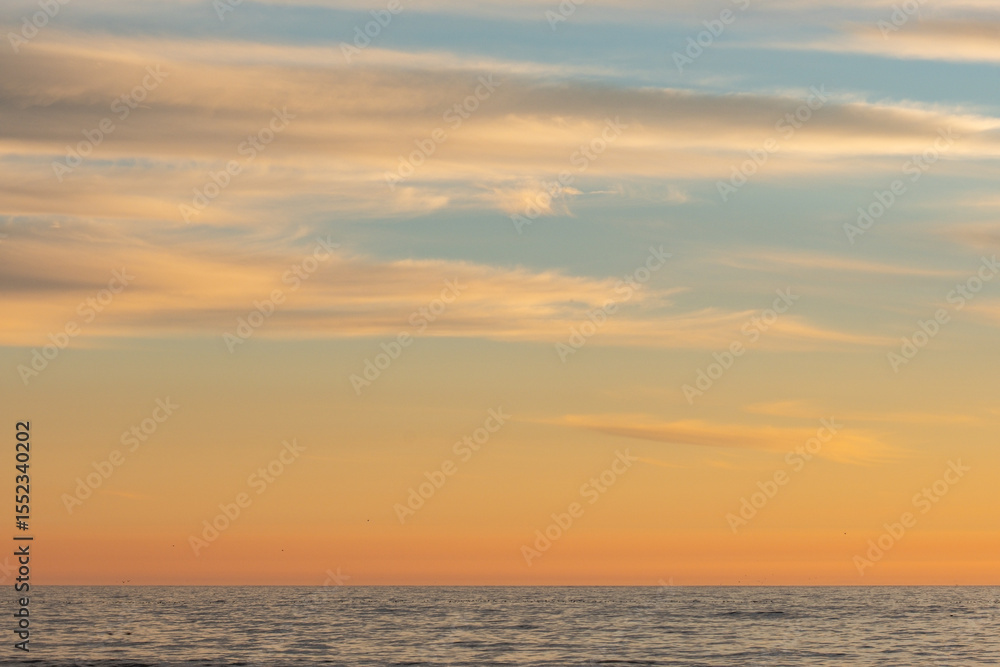 Fototapeta premium sunset over the sea