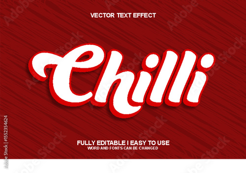 Editable font text effect