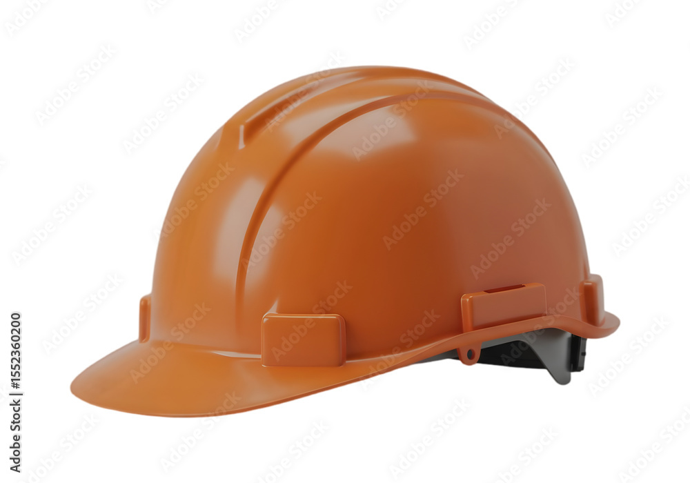 Fototapeta premium Orange Safety Helmet
