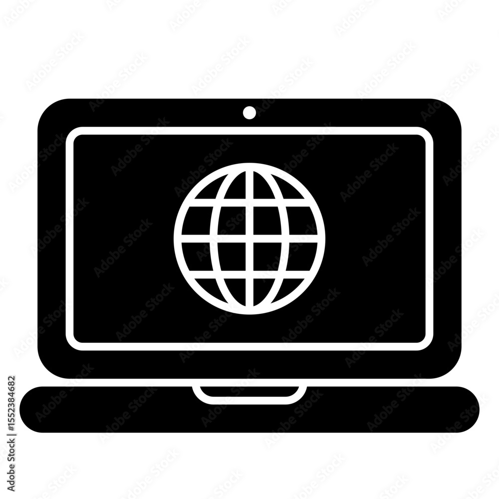 Laptop Solid icon Laptop Solid icon