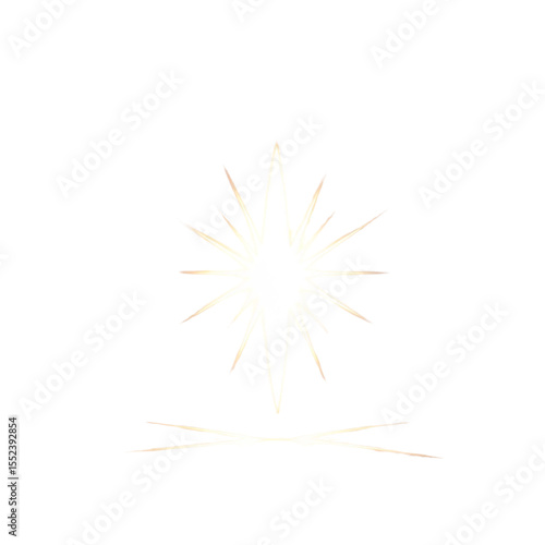 sparkler on black background