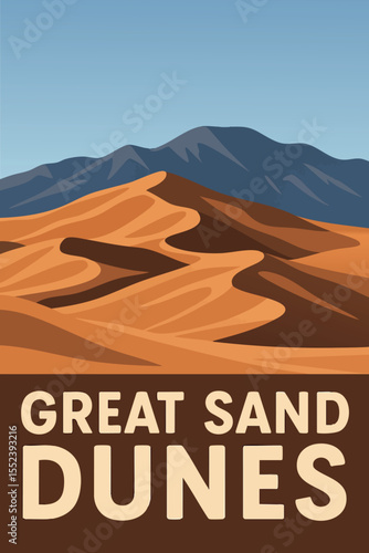Great Sand Dunes National Park Desert Beauty.eps