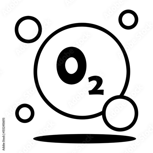 molecular Line Icon