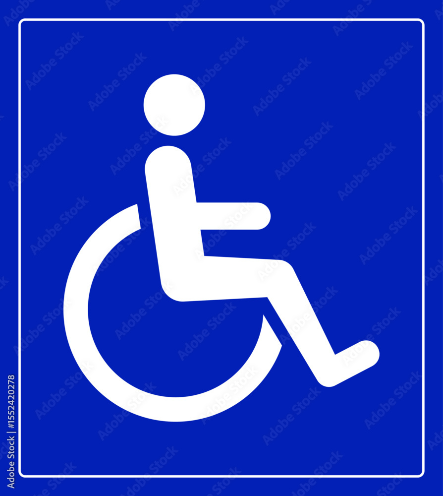 Accessibility Icon: A classic depiction of accessibility. Featuring the universal symbol of inclusivity, a person in a wheelchair, this image represents ease of access and equal opportunity for all. Accessibility Icon: A classic depiction of accessibility. Featuring the universal symbol of inclusivity, a person in a wheelchair, this image represents ease of access and equal opportunity for all.